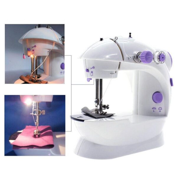mini sewing machine electric hand small sewing machines mini motor electric sewing machine for home - Image 3