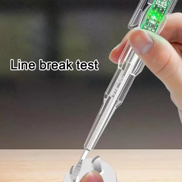 led tester voltmeter power detector electrical screwdriver indicator without box - Image 2