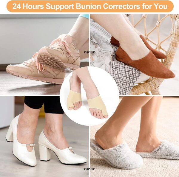 smart care bunion support foot mate correction socks toes separator feet care - Image 7