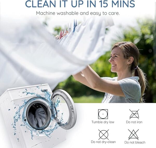 waterproof mattress protector | fitted breathable mattress cover - Image 15