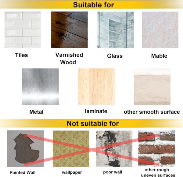 (10 pcs) self adhesive wall screws self adhesive hanging nails adhesive screws wall mount hooks - Image 8