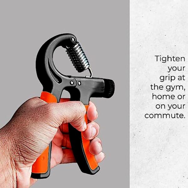 hand grip strengthener adjustable resistance wrist strengthener forearm gripper hand workout strength trainer (random colour) - Image 3