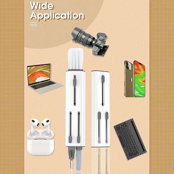 4 in 1 multi function cleaning pen for keyboard, mobile phone, camera, earbuds, earphones (random color) - Image 10