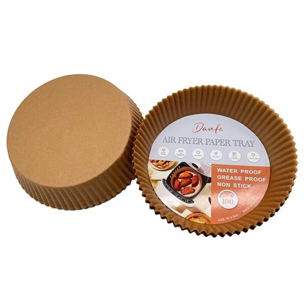 multi-purpose non-stick air fryer disposable liners paper  (pack of 50) - Image 9
