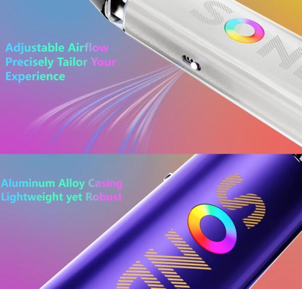 geekvape sonder q 2 pod system kit 1350mah - 30w max output, type-c charging | e-cigarette | vape ( random color ) - Image 2
