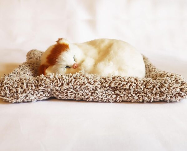 1 pcs cute sleeping cat dashboard mat for car and home office table, beautiful decoration piece.