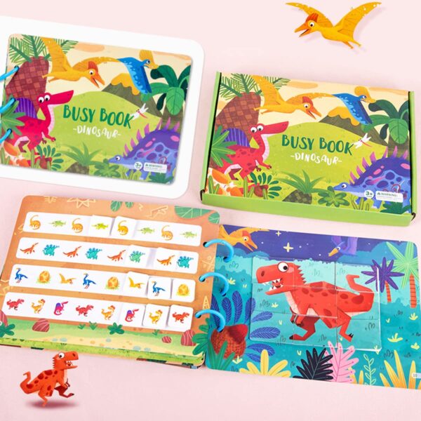 busy book, quiet book, toddler busy book, for 2-4 years old preschool activity toy books help develop learning skills,(only math ) - Image 8