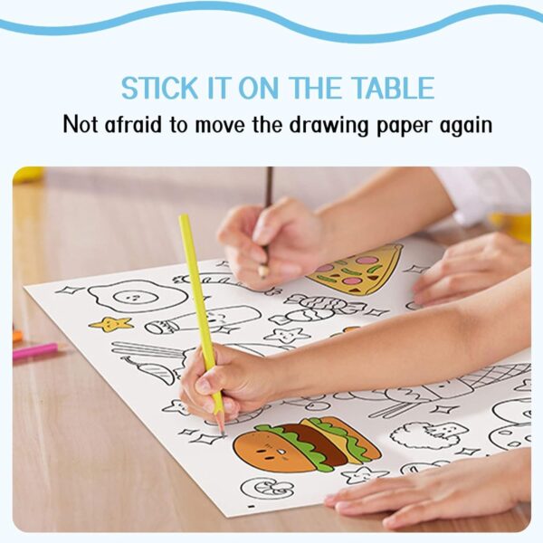 children's drawing roll, coloring paper roll for kids, drawing paper roll, diy art drawing art paper coloring book paper, drawing art sketch painting - Image 6