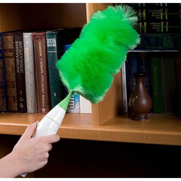 go duster for dusting dust cleaning brush for blind , window cleaner (cell operated) - Image 3