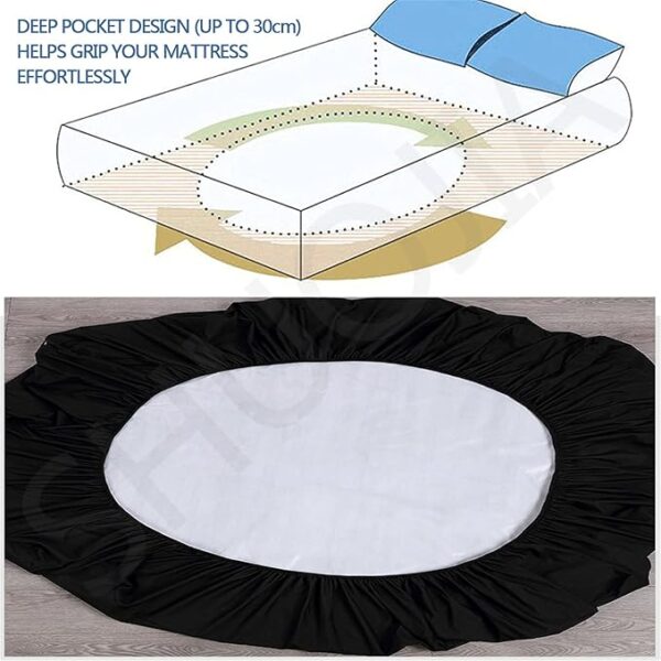 waterproof mattress protector | fitted breathable mattress cover - Image 14