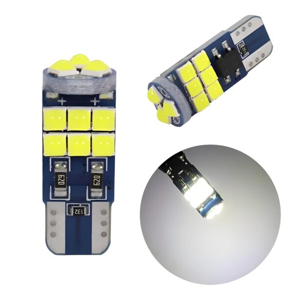 pack of 2 pcs  car parking light flasher led 12v led segments universal for bike and cars - Image 4