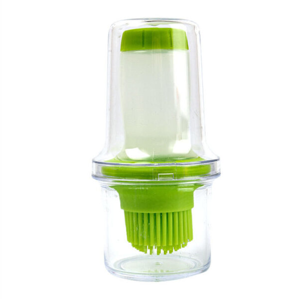 extruded silicone oil brush bottle bbq brush kitchen tool for cooking (random color) - Image 7