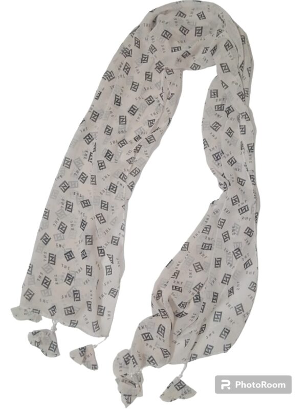 chiffon dill printed stoller / scarf (design 1)