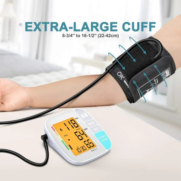 tmb-1873 electric blood pressure monitor arm type / automatic digital accurate upper arm bp machine - Image 8