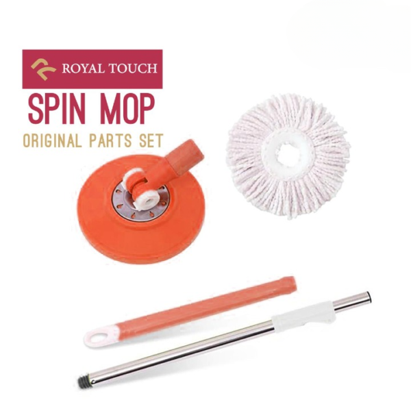 360 degree rotating spin mop - original replacement parts for home, kitchen & bathroom cleaning spin mop  ( random color ) - Image 10