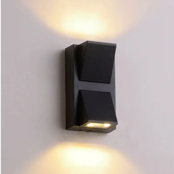 k shaped double led two side waterproof led outdoor light | wall lamp for outdoor and indoor | best for home & garden - 10 w - Image 11
