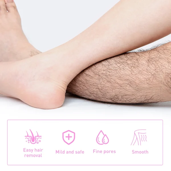 kingyes smooth body hair removal spray for men and women 200ml - Image 5
