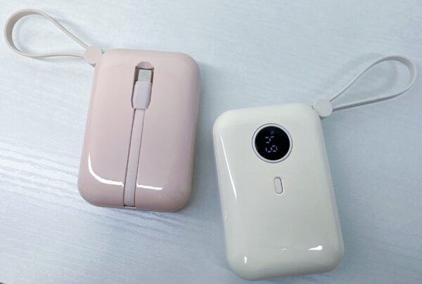 p11 power bank in mini size with charging cable 10000mah (random color) - Image 8
