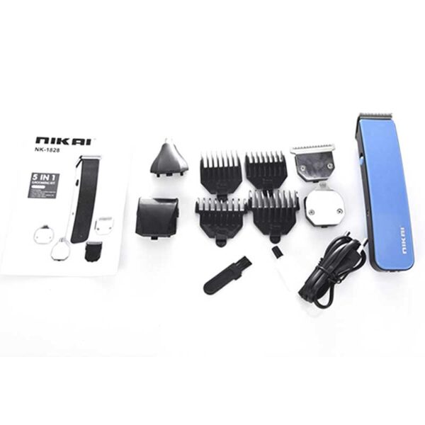 nikai 5 in 1 electric hair and beard trimmer (nk-1828) - Image 3