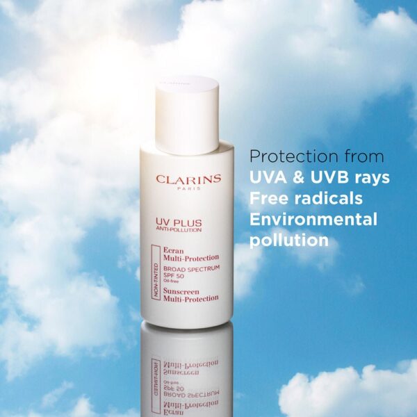 clarins uv plus 50 ml multi-protection tint sunscreen spf 50 / pa+++ - oil-free | best quality sunscreen - Image 7