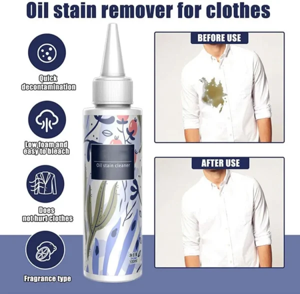 emergency stain rescue: powerful clothes stain remover