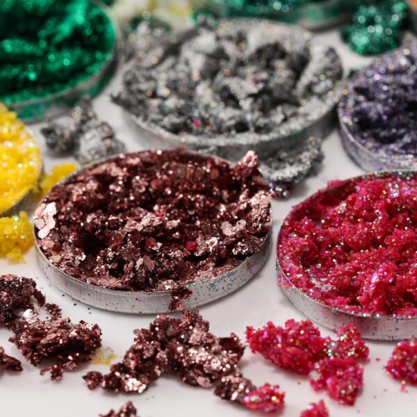 glitter butter sparkle eyeshadow palette 9 in 1 kit for eye makeup shimmer highlighter metallic eye shadow, rainbow eyeshadow pallets - Image 6