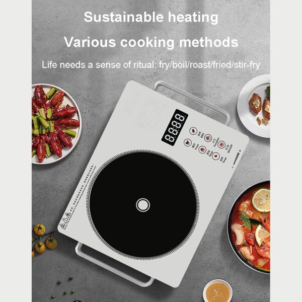 gropa multifunctional electric stove electric stove 3500w model infrared cooker capable for every pot(random color) - Image 3