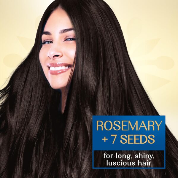 herbs india 7 seed hair oil with rosemary - 280 ml | nourishing herbal oil for lush, healthy hair - Image 8