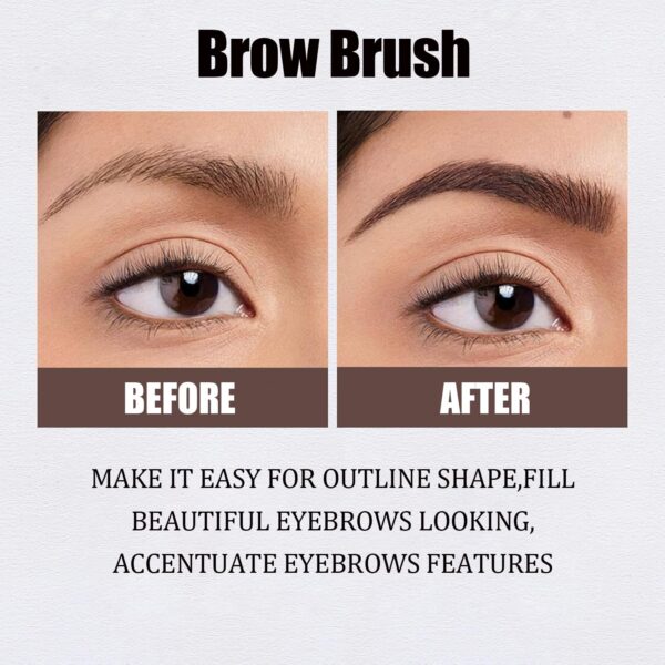 eyebrow pen, instant brow brush, liquid eyebrow brush, long lasting quick drying - Image 4