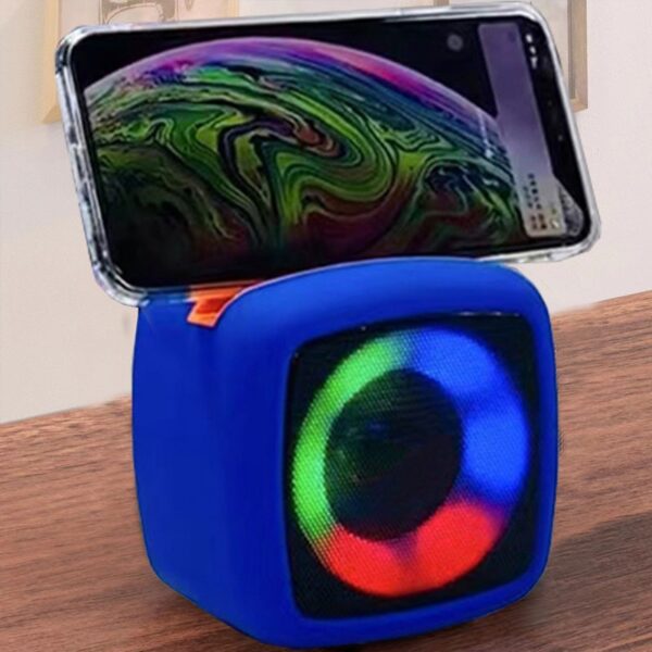 x-911 wireless portable rechargeable mini blutooth speaker with led lights and best for indoor, outdoors (random color) - Image 8