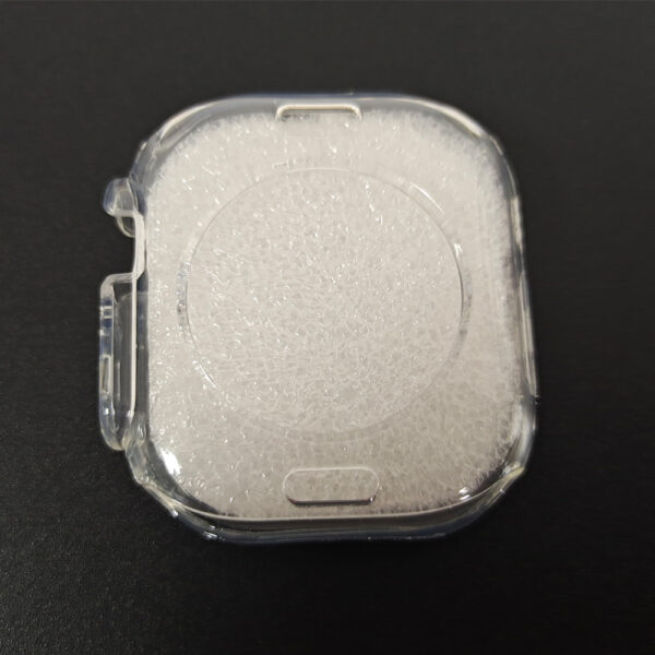 49mm transparent case for smart watch - full jelly soft silicone 360 screen protective full case for ultra smart watch - Image 4