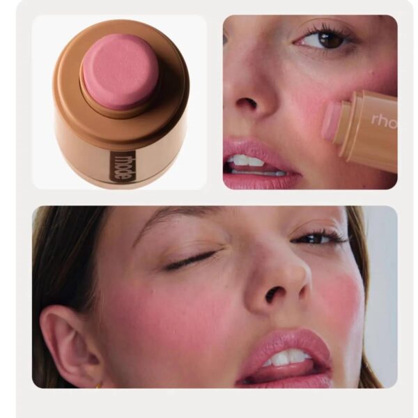 6 colors rhode pocket blush | makeup beauty cosmetics long lasting & moisturizing pocket blush - Image 9