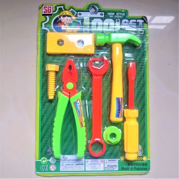 tools kit toys for kids - plastic hardware tools toys for kids (random color)