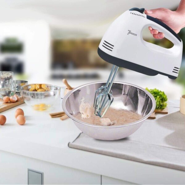 dh-133 scarlett multifunctional 7 speed mini mixer electric food blender scarlett handheld mixer egg beater automatic cream food cake baking dough mixer - Image 8