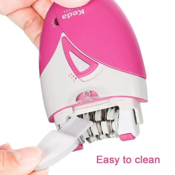 kemei km-189a electric ladies epilator | hair remover body shaver for women - Image 10