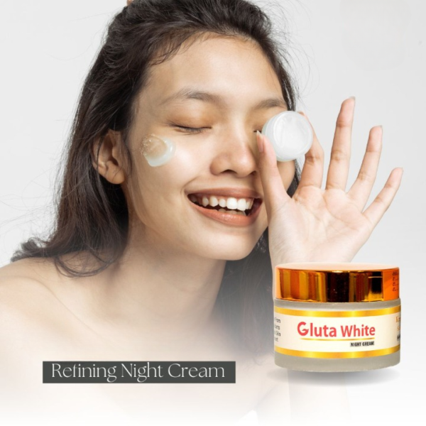 gluta white extreme stronger light up and anti-aging day & night cream | 50gram