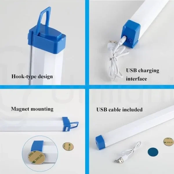 multi-function outdoor camping light | led rechargeable emergency light - 30 w - Image 8