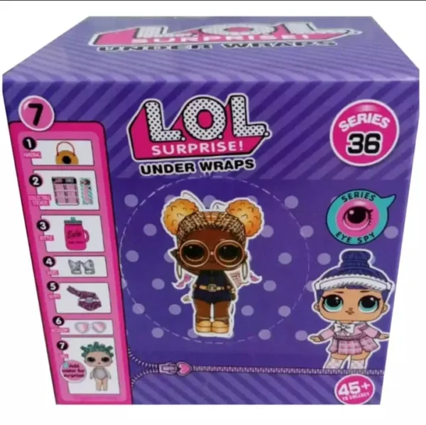 lol surprisse ball under wraps  & great surprisses for girls (multicolor random color )