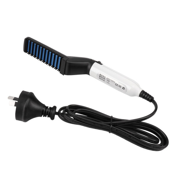 beard straightening comb electric hair comb hair styler for men hair hot comb - Image 3