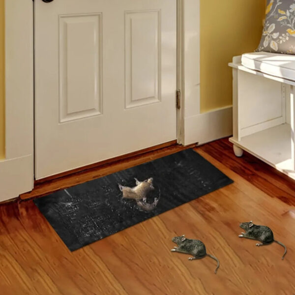 effective rat and mouse glue mat trap - 120x28cm sticky rodent catcher sheet for pest control | mouse trap carpet - Image 5