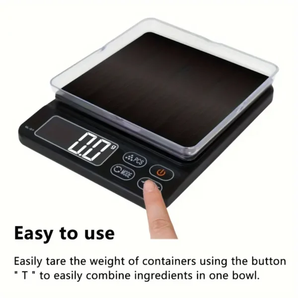 precise escort digital kitchen scale with lcd display - gl-01 - Image 7