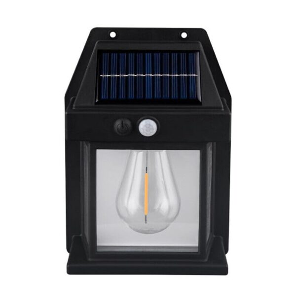 solar rechargeable interaction wall lamp bk-888 | best quality wall lamp | waterproof intelligent induction wall lamp for courtyard garden night light - Image 6