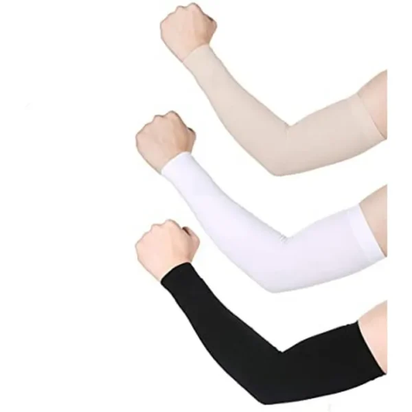 pack of 3 arm sleeve from the sun, long-sleeved gloves for all outdoor sports, for uv protection for cycling, outdoor sports, golf, - Image 3