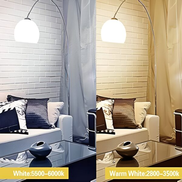 e14 led corn light lamp bulb | 3 in 1 light modes chandelier, candle led light for home & decoration - 12w/16w - Image 4