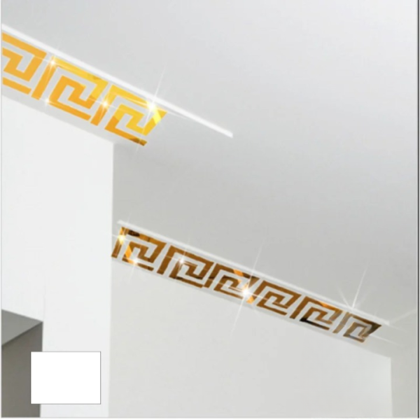 building border/versace border/ versachi border acrylic mirror sticker with adhesive for wall decor and home, office decor wall stickers - Image 9
