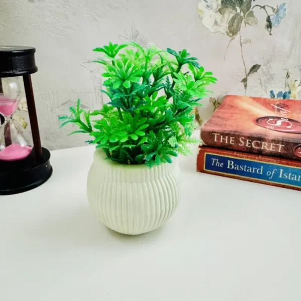 pack of 4 mini planters | artificial decoration mini plants - Image 5