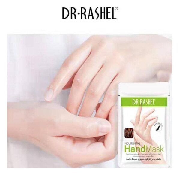 dr.rashel argan oil nourishing hand mask and hand absorb solution