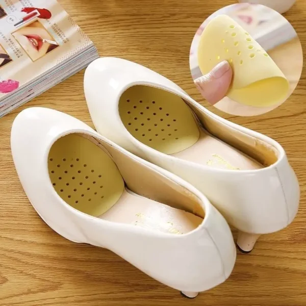 silicone anti-slip pads for high heels | silicone pain relief heel pad | women shoes cushion foot inserts insoles pads (2pcs) - Image 2