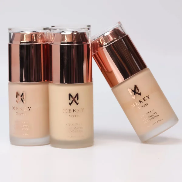 mekey xecret match perfection stay matte waterproof foundation (30ml) - Image 9