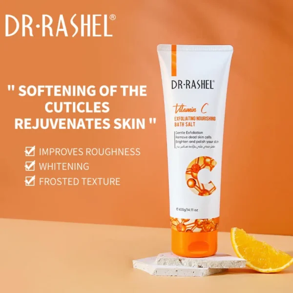 dr. rashel vitamin c exfoliating & nourishing body cleansing 4 piece set - Image 2